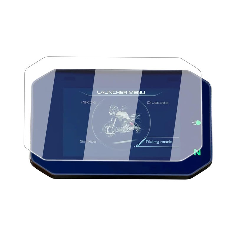 HAONEL Instrument Film Dashboard Screen Protector Replacement for Aprilia Tuono V4 RSV4 Factory 2021+ / Tuagreg 660 2022+ / Moto Guzzi V85 TT 2024+ / V100 Mandello 2022+ / Energica Experia 2022+ Cluster Display Screen Protective Cover - Image 1